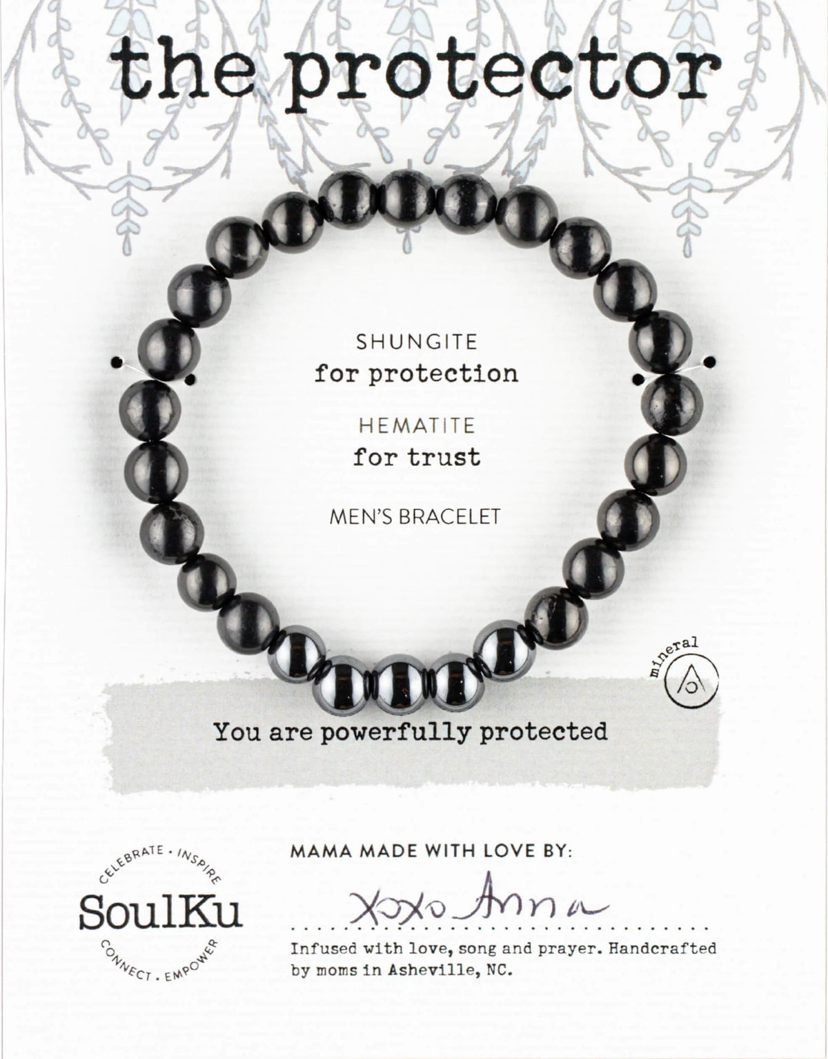 Protector Bracelet for Men - Shungite
