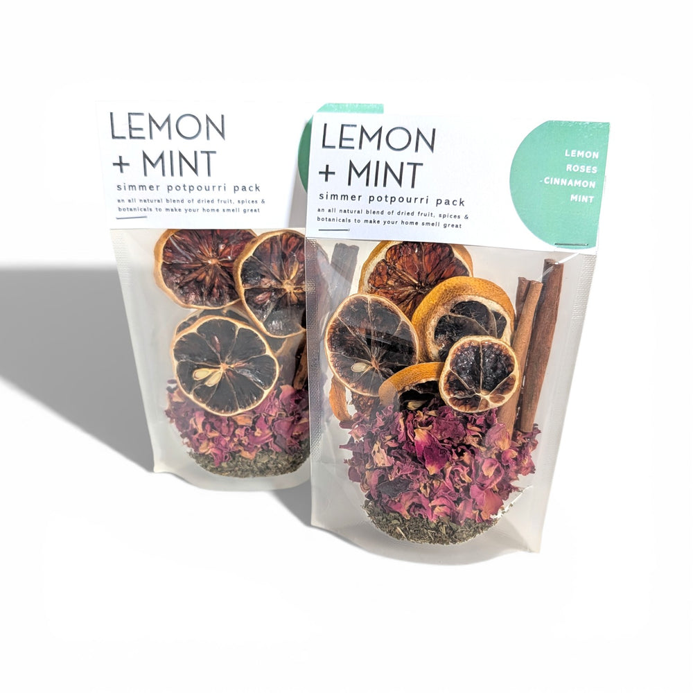 Stovetop Potpourri Kit - Lemon + Mint