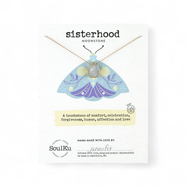 Sisterhood Alchemy Moonstone Necklace