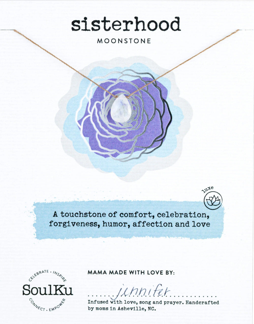 Sisterhood Luxe Necklace - Moonstone
