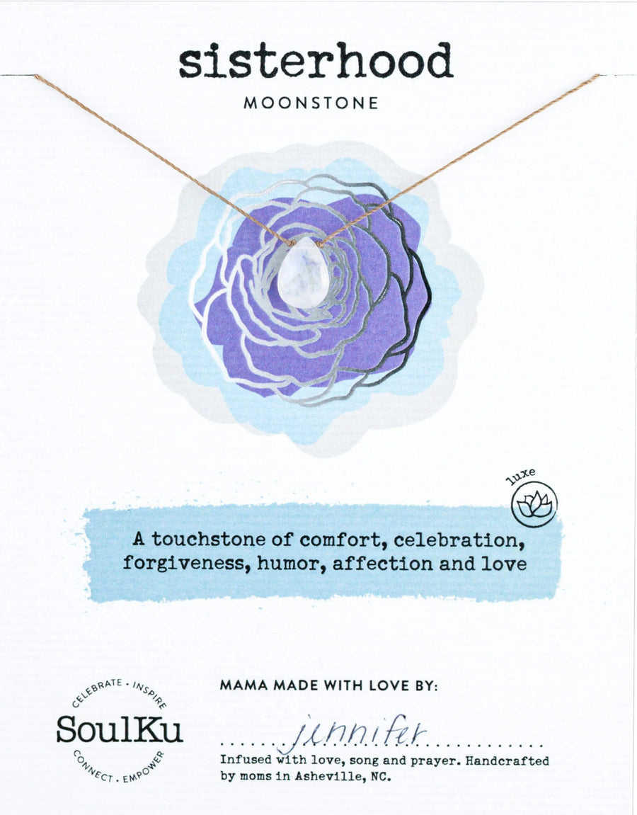Sisterhood Luxe Necklace - Moonstone