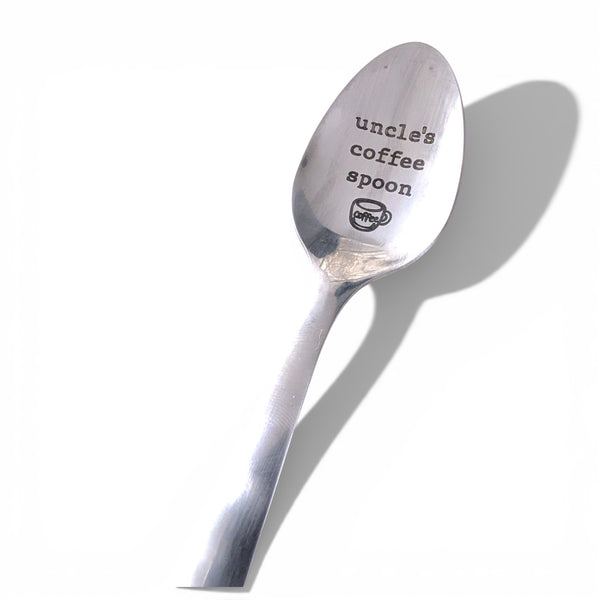 Engraved Spoon - Uncle's Coffee Spoon