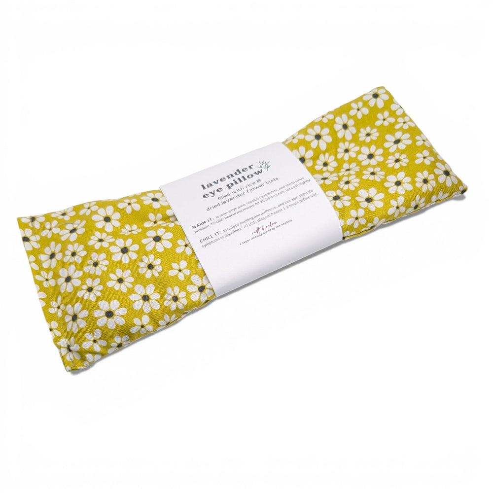 Spring Daisy - lavender eye pillow