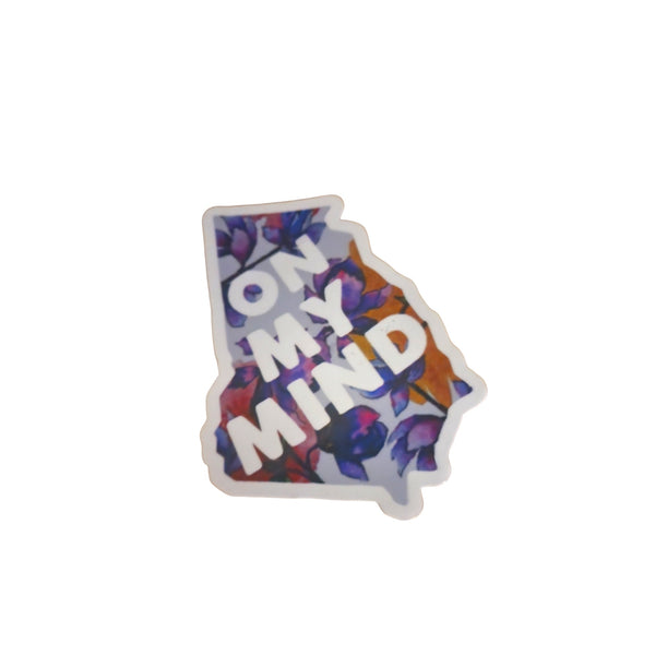 Sticker- Georgia On My Mind