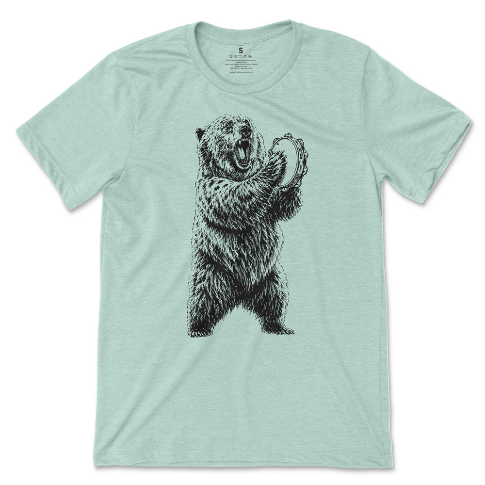Tambourine Bear T-Shirt
