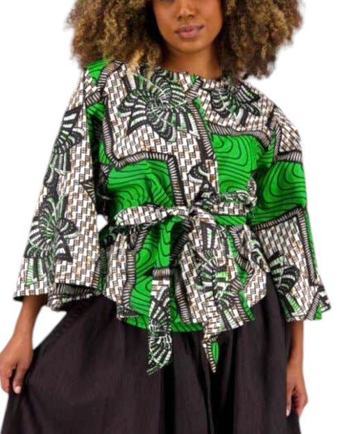 Tayla Ankara Belted Top