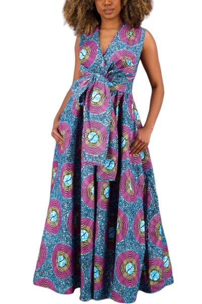 Gayle Ankara Fabric Infinity Jumper