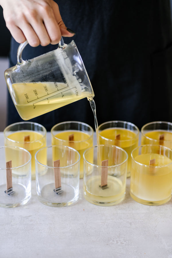 Candle-Making 102 :: Botanical Wood Wick Candles