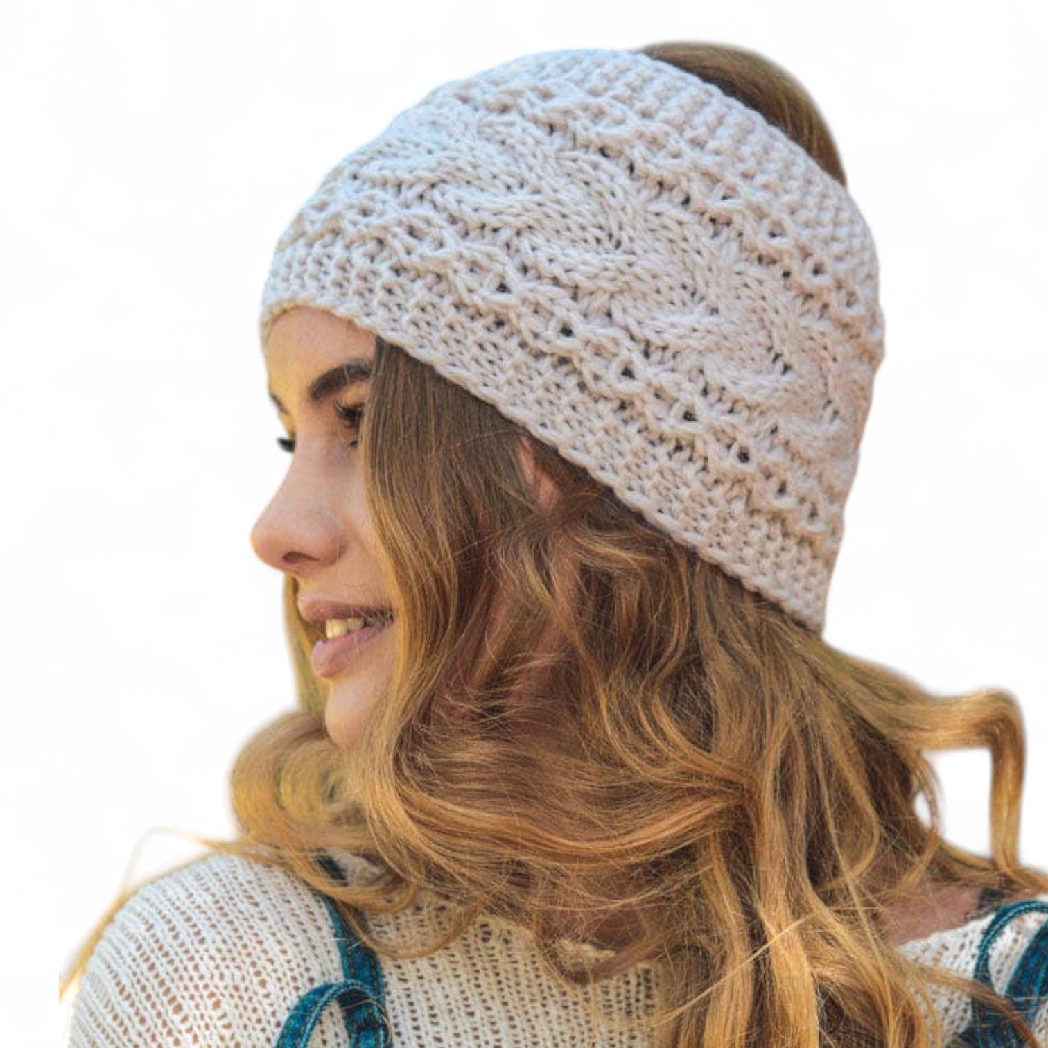 The Miranda Knitted Beanie Ear Warmer