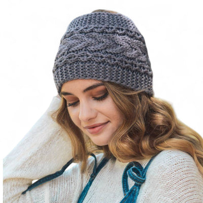 The Miranda Knitted Beanie Ear Warmer