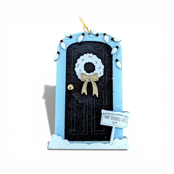 Tiny Door Doornament - black door