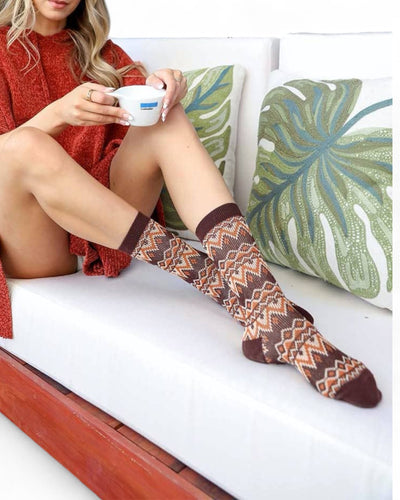 Tribal Pattern Socks