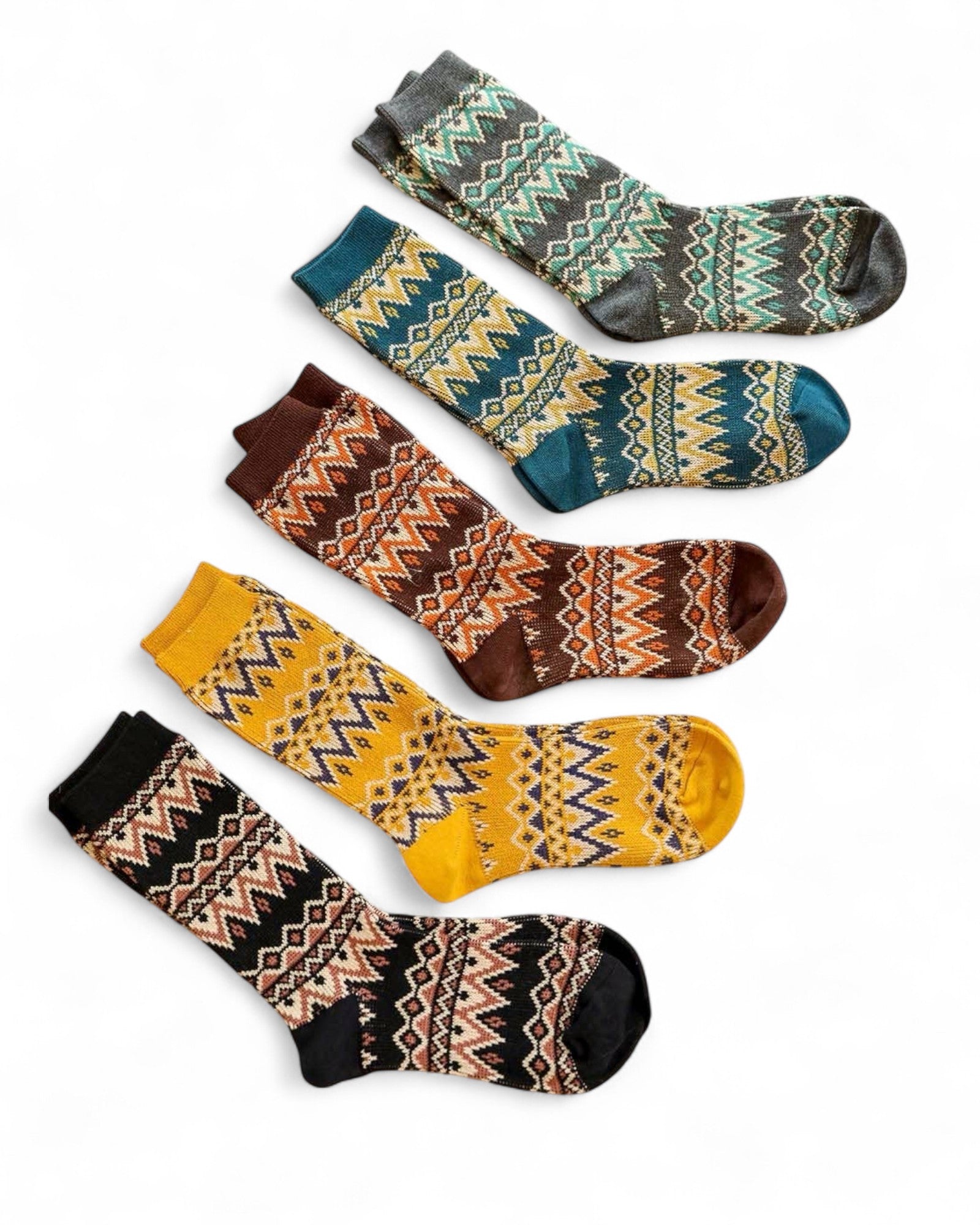 Tribal Pattern Socks