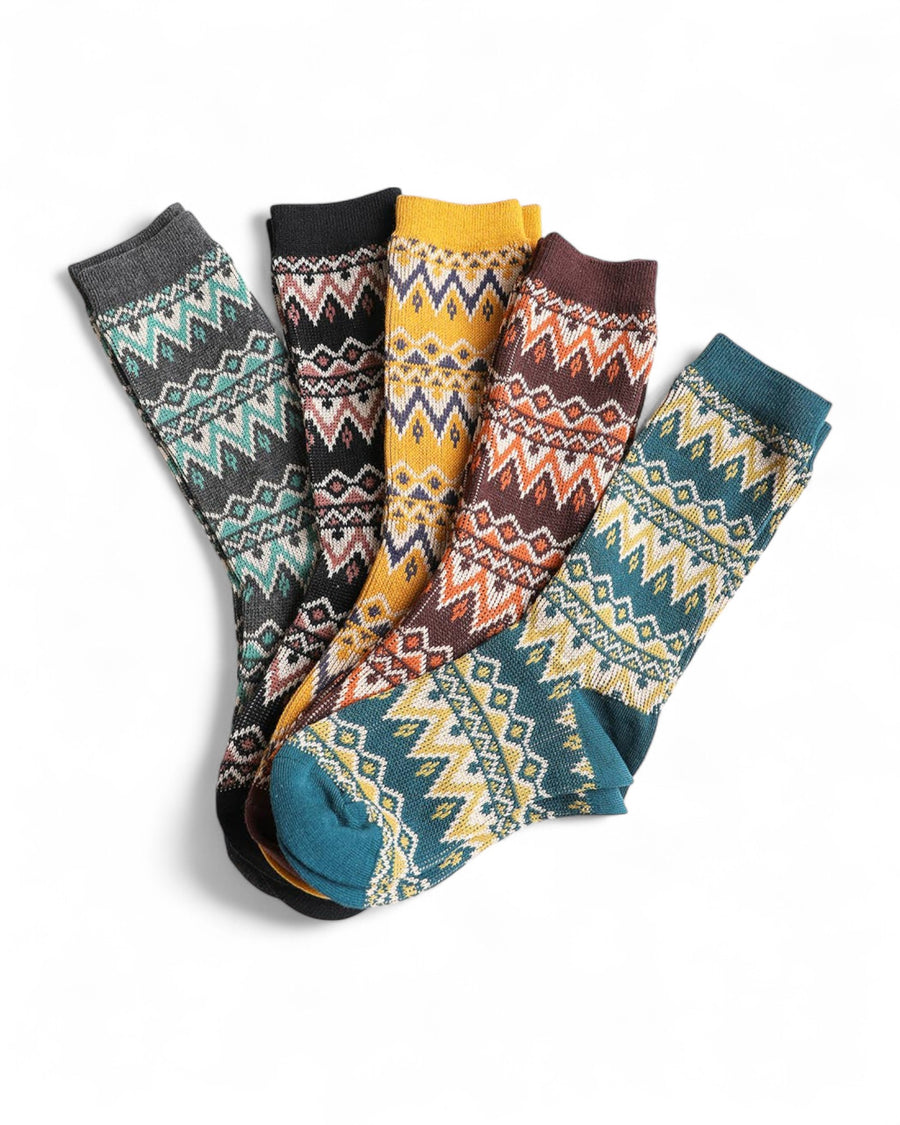 Tribal Pattern Socks