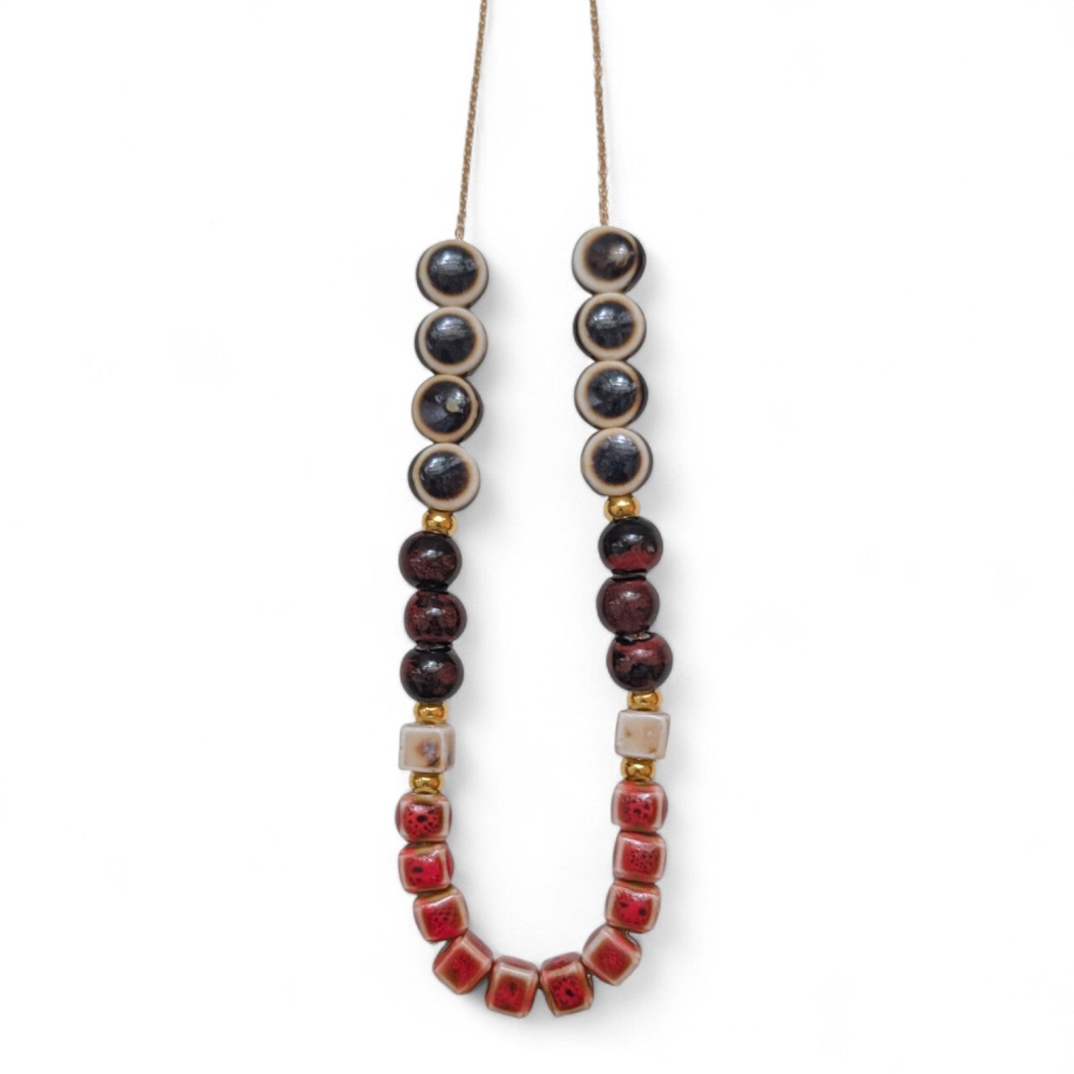 Uba Porcelain Ceramic Necklace