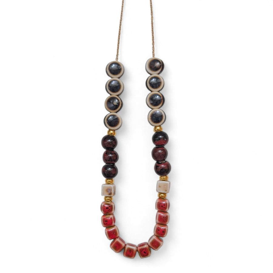 Uba Porcelain Ceramic Necklace