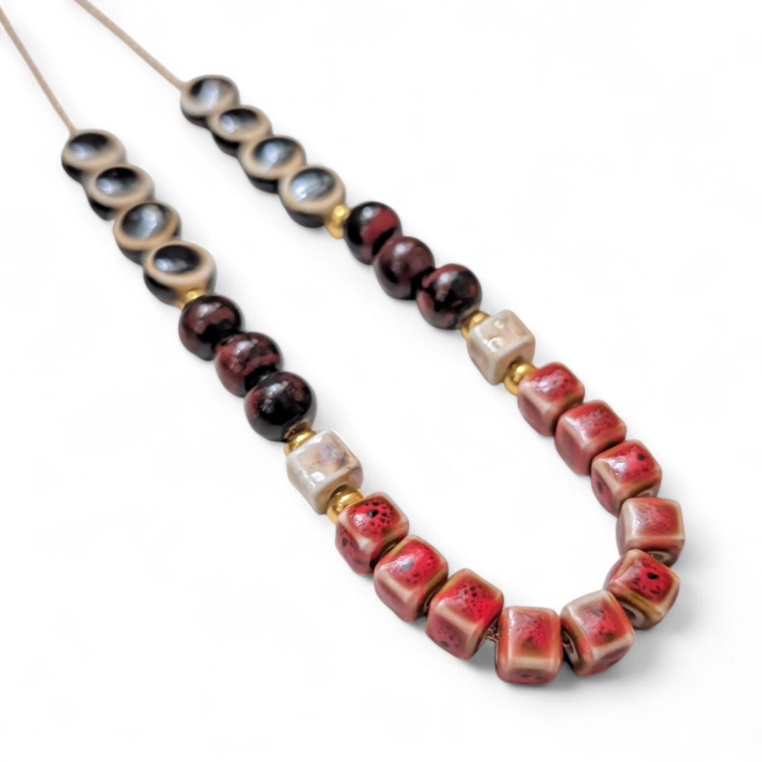 Uba Porcelain Ceramic Necklace