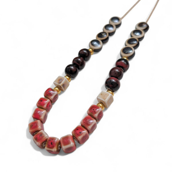Uba Porcelain Ceramic Necklace