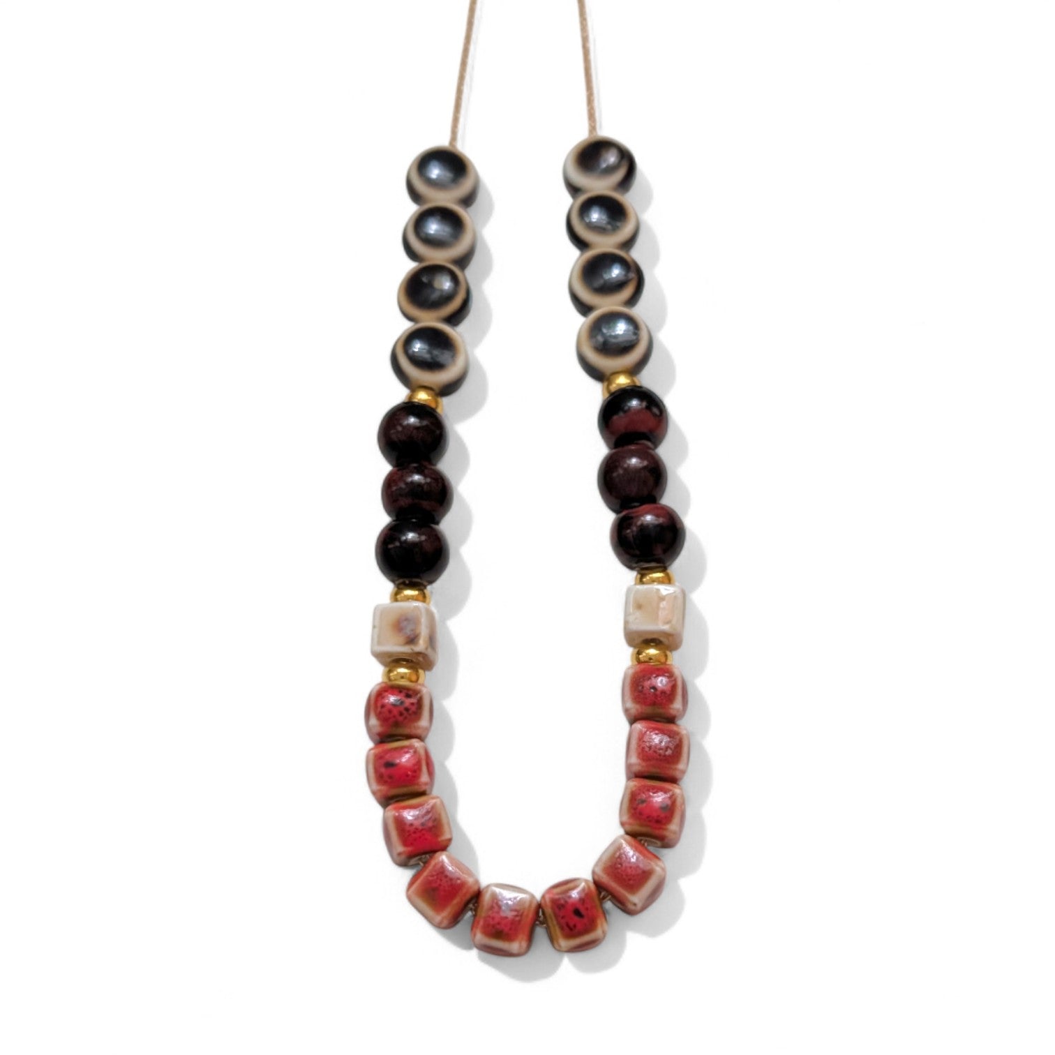 Uba Porcelain Ceramic Necklace