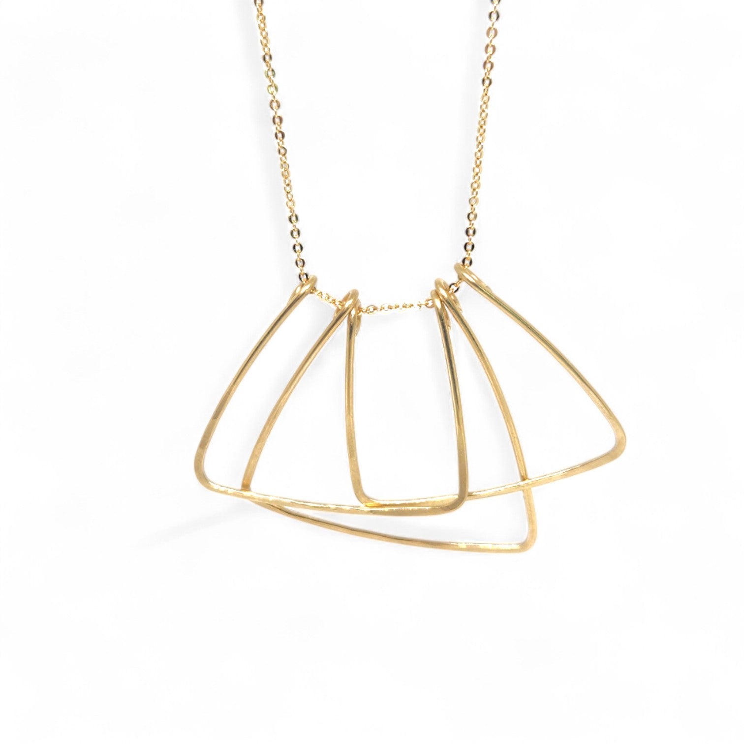 Jewelry 101 :: Hand-forged Minimalist Hammered Necklaces