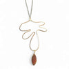 Hanging Frond Necklace