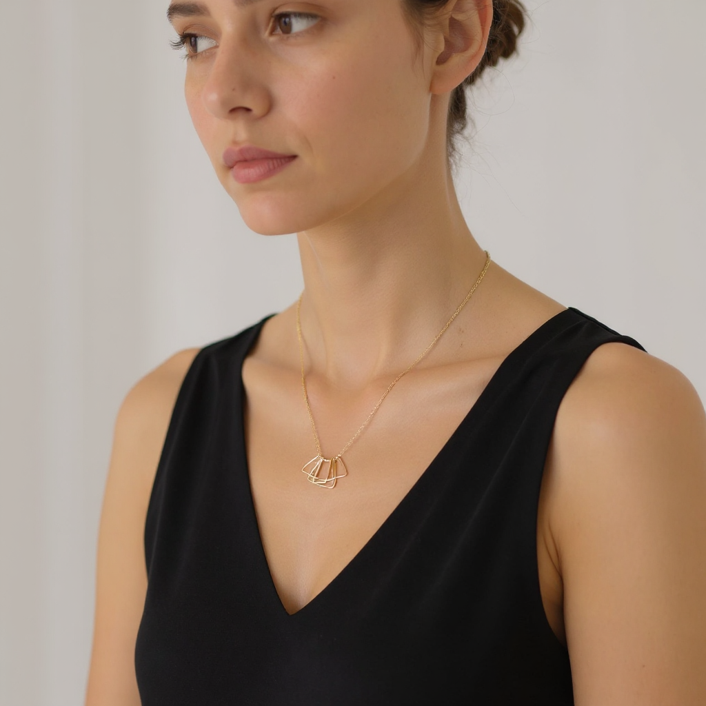 Jewelry 101 :: Hand-forged Minimalist Hammered Necklaces