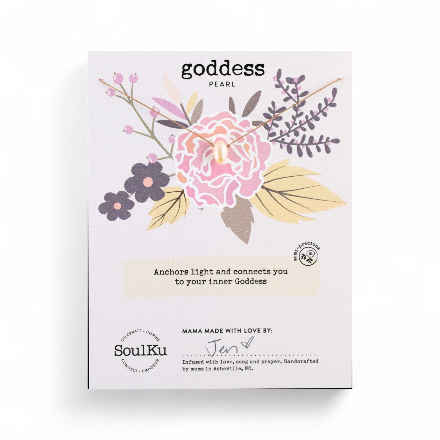 Goddess Pearl Necklace