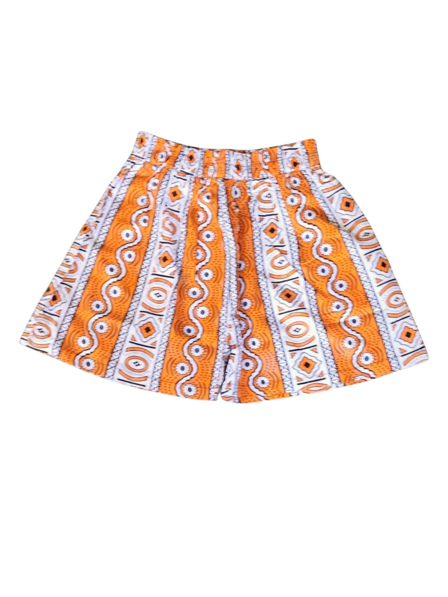 Zo Ankara Fabric Shorts