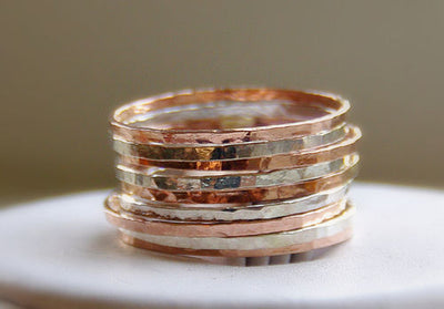 Jewelry 101: Simple Soldering - Stacking Rings