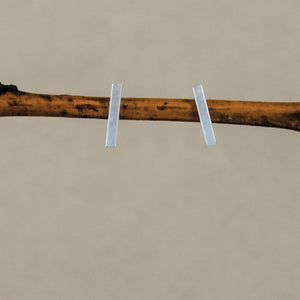 Bar Studs - sterling