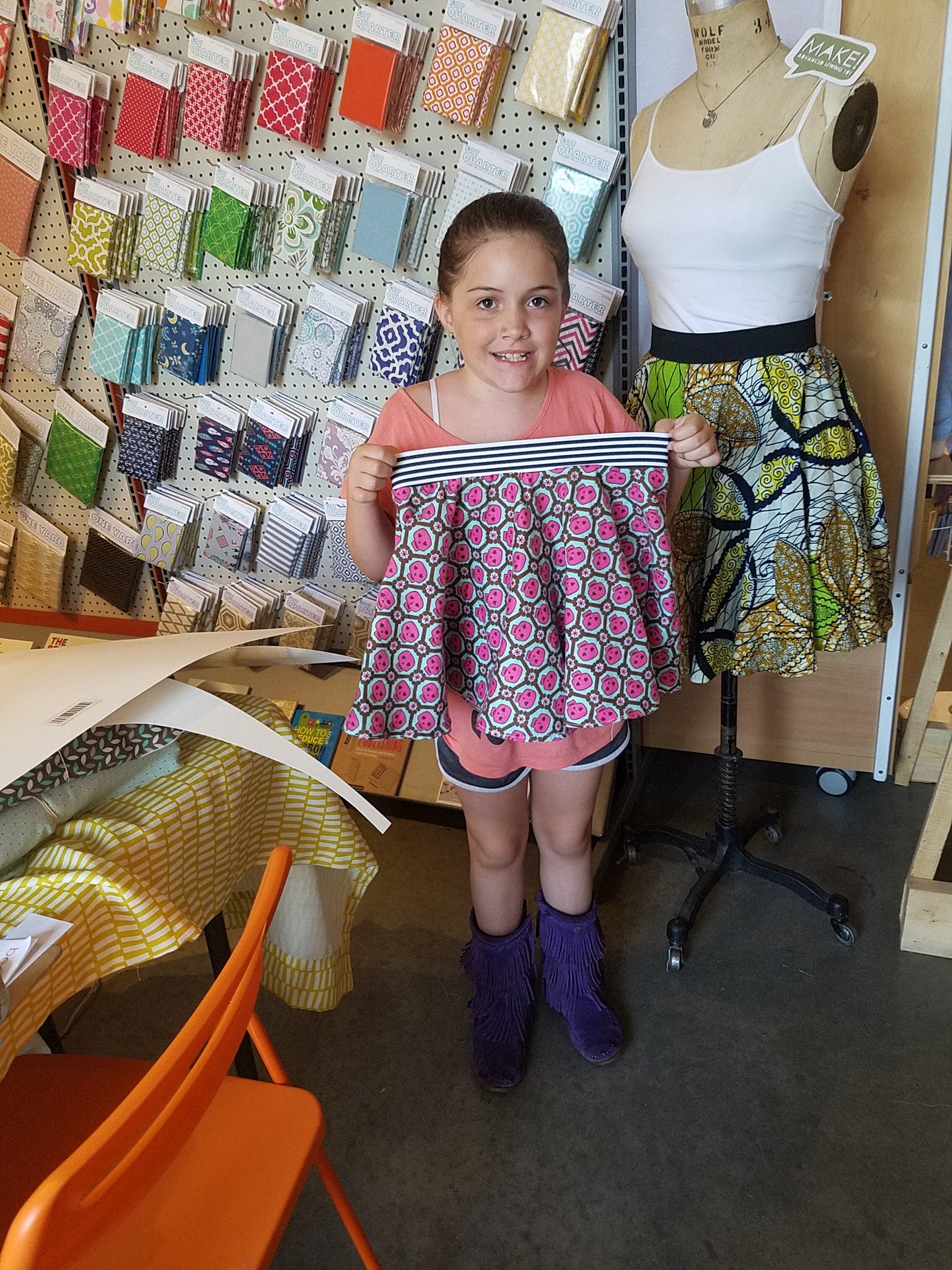 Sewing 102: Simple Circle Skirt