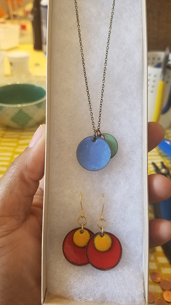 Enameling 101 - Torch Fired Enameled Jewelry