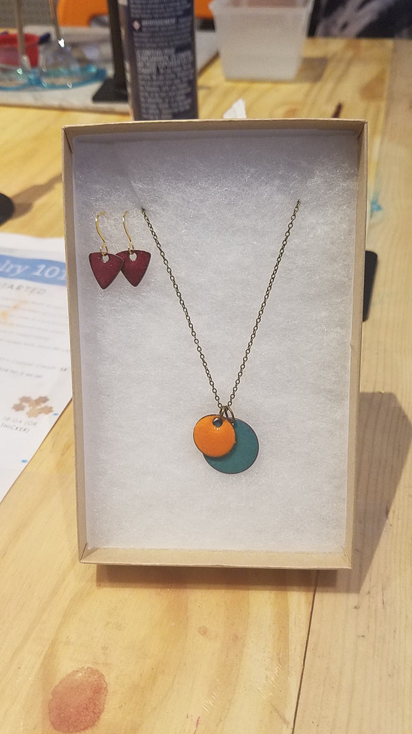Enameling 101 - Torch Fired Enameled Jewelry