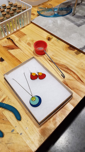 Enameling 101 - Torch Fired Enameled Jewelry