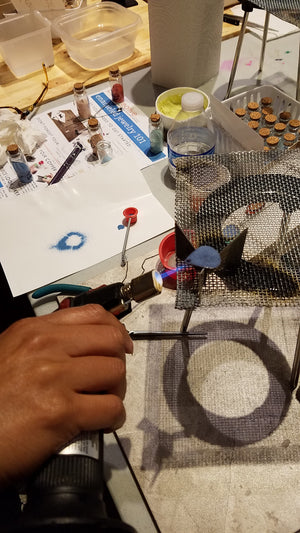 Enameling 101 - Torch Fired Enameled Jewelry