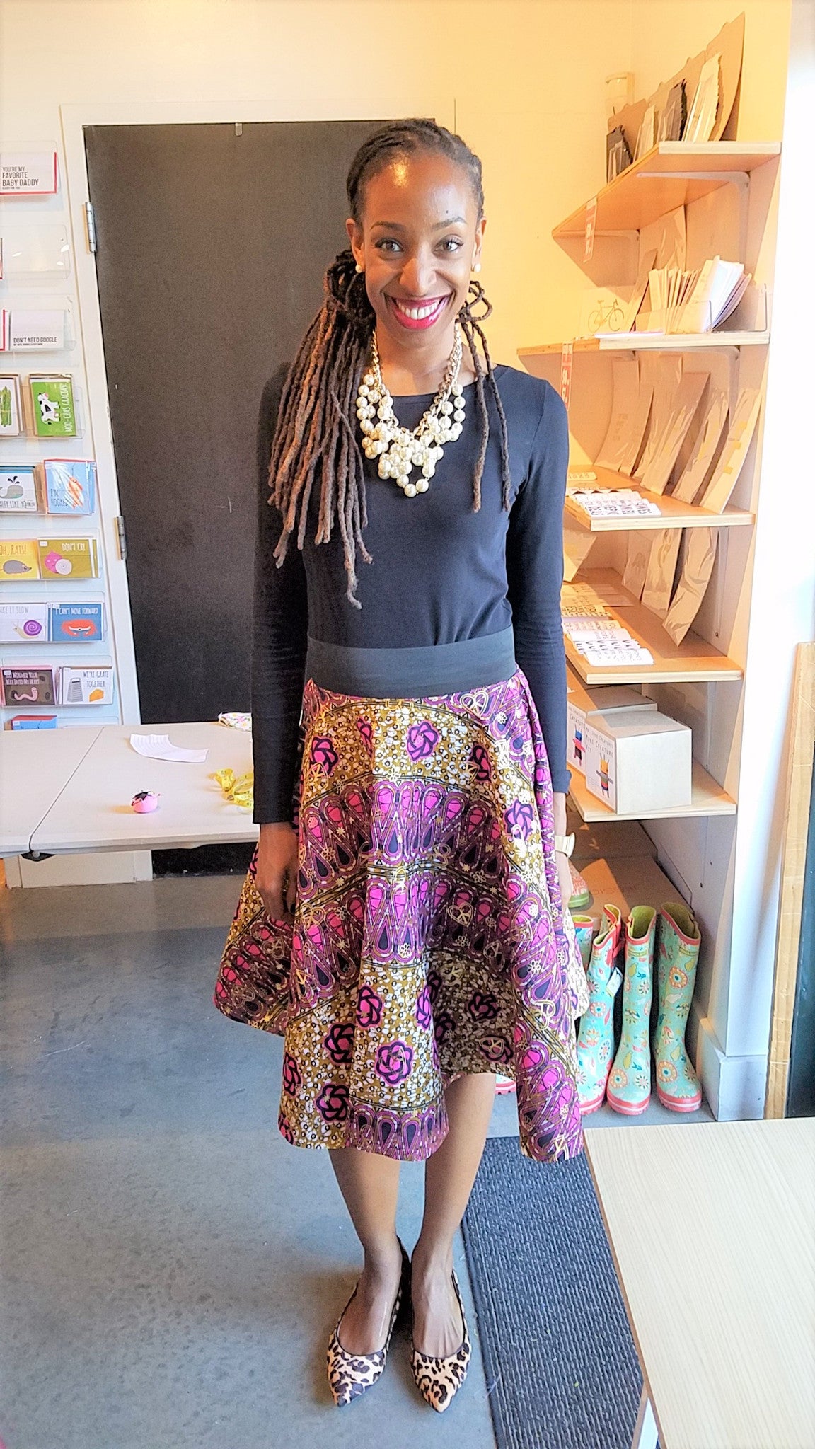 Sewing 102: Simple Circle Skirt