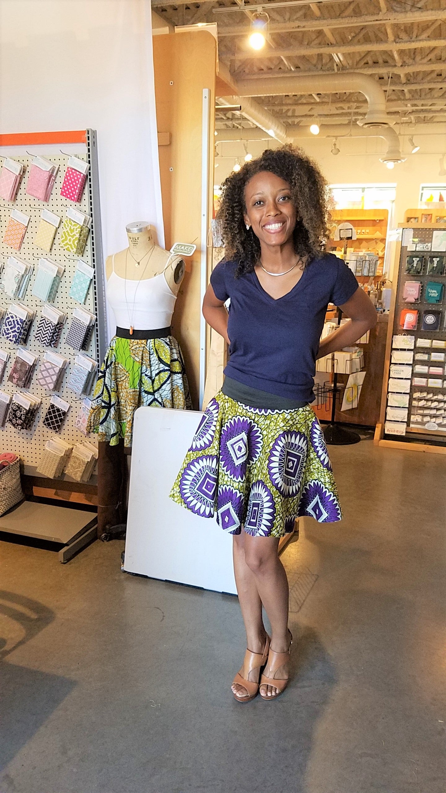 Sewing 102: Simple Circle Skirt