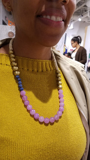 Jewelry 101 :: The Color Block Beaded Necklace