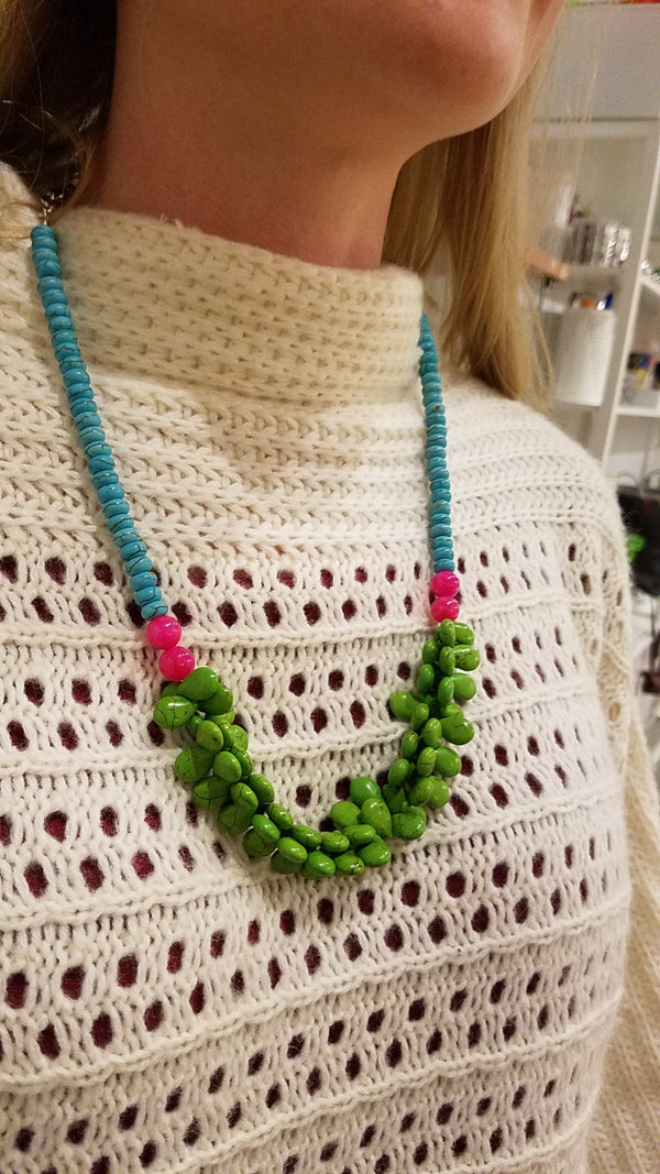 Jewelry 101 :: The Color Block Beaded Necklace