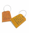 Luggage Tag - Blessed Are the Curious