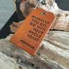 Luggage Tag - Not All Who Wander Are Lost