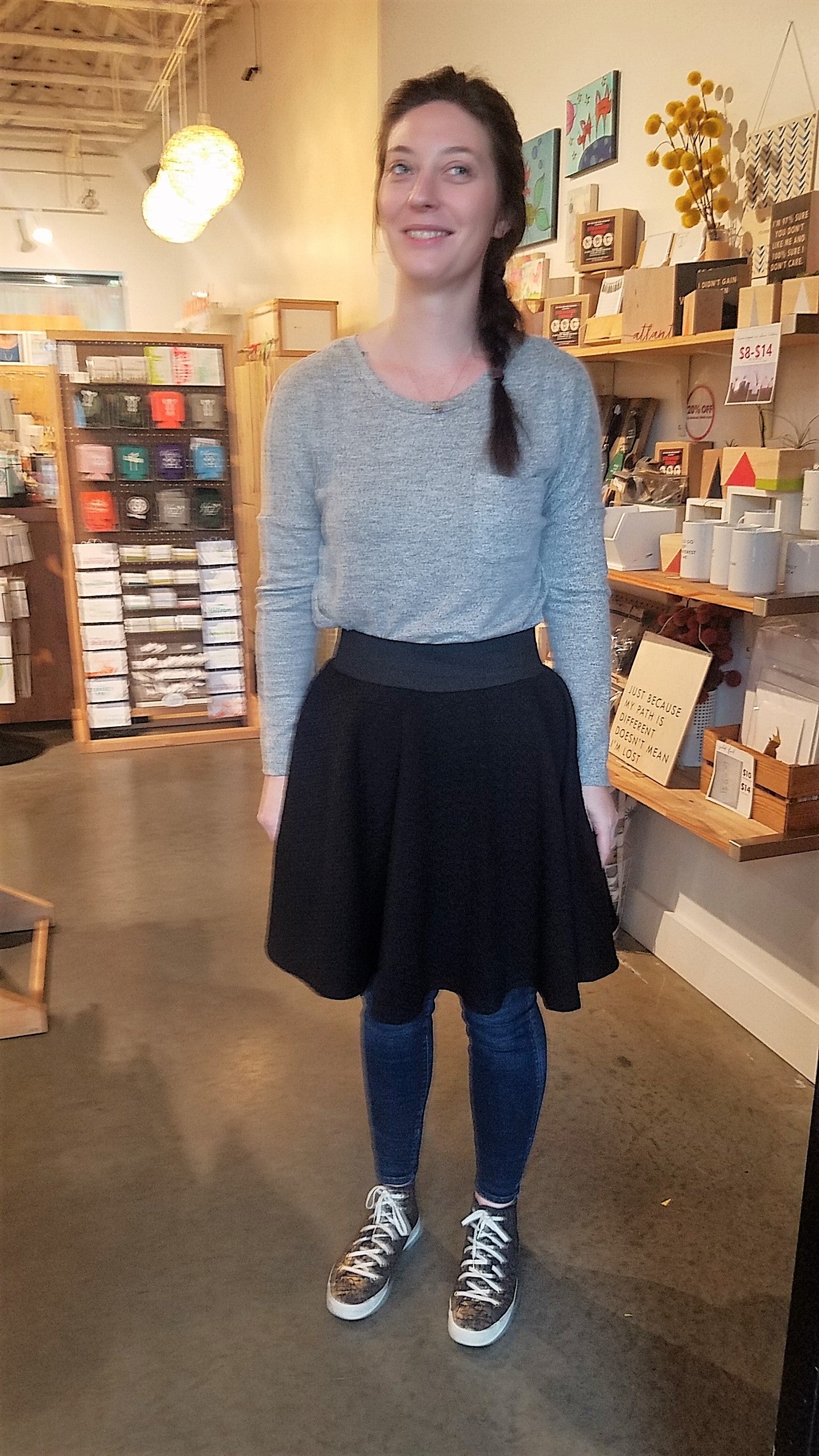 Sewing 102: Simple Circle Skirt