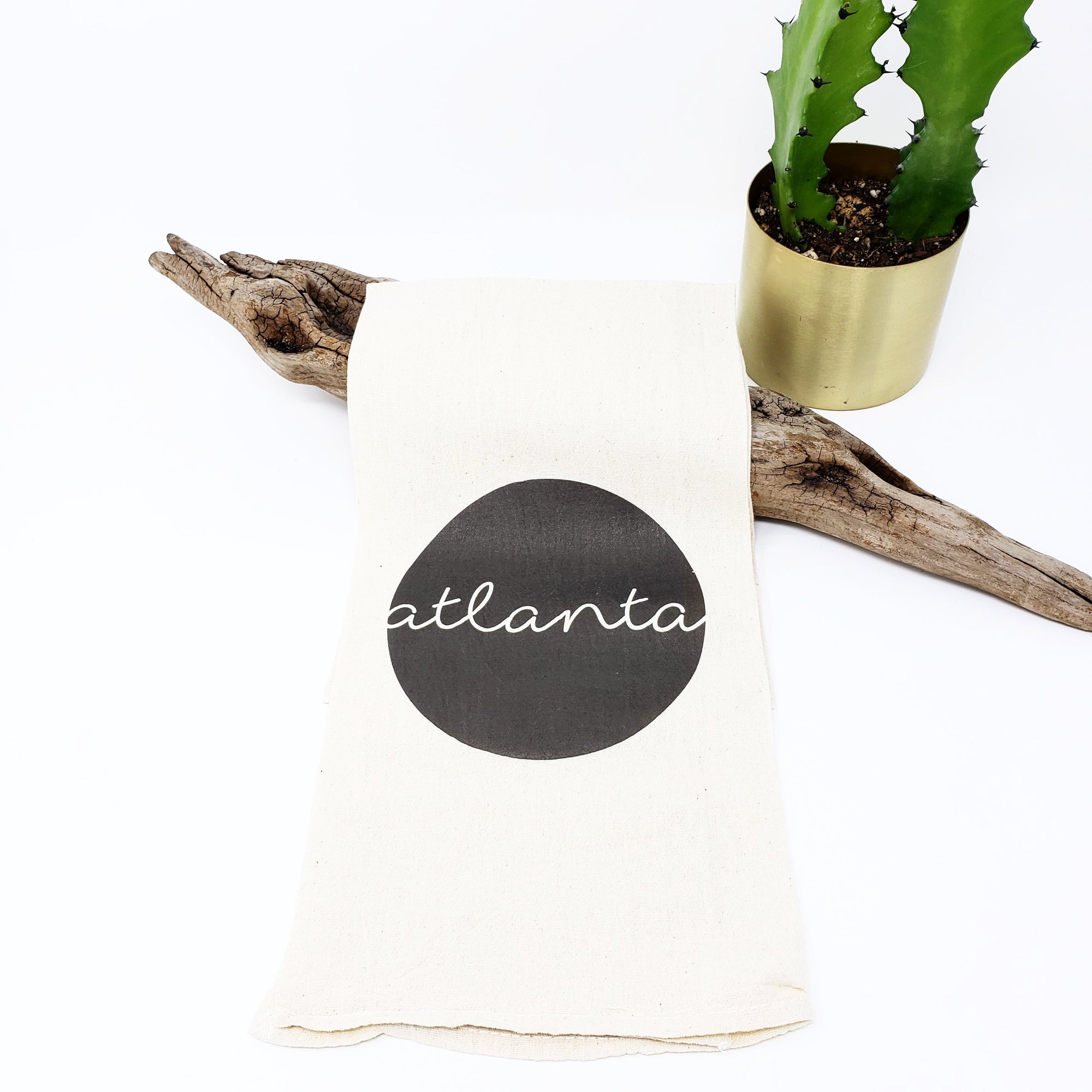 Tea Towel - Atlanta in the Round