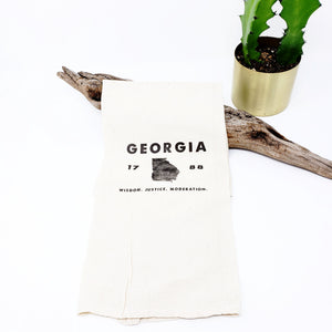 Tea Towel - Georgia 1788