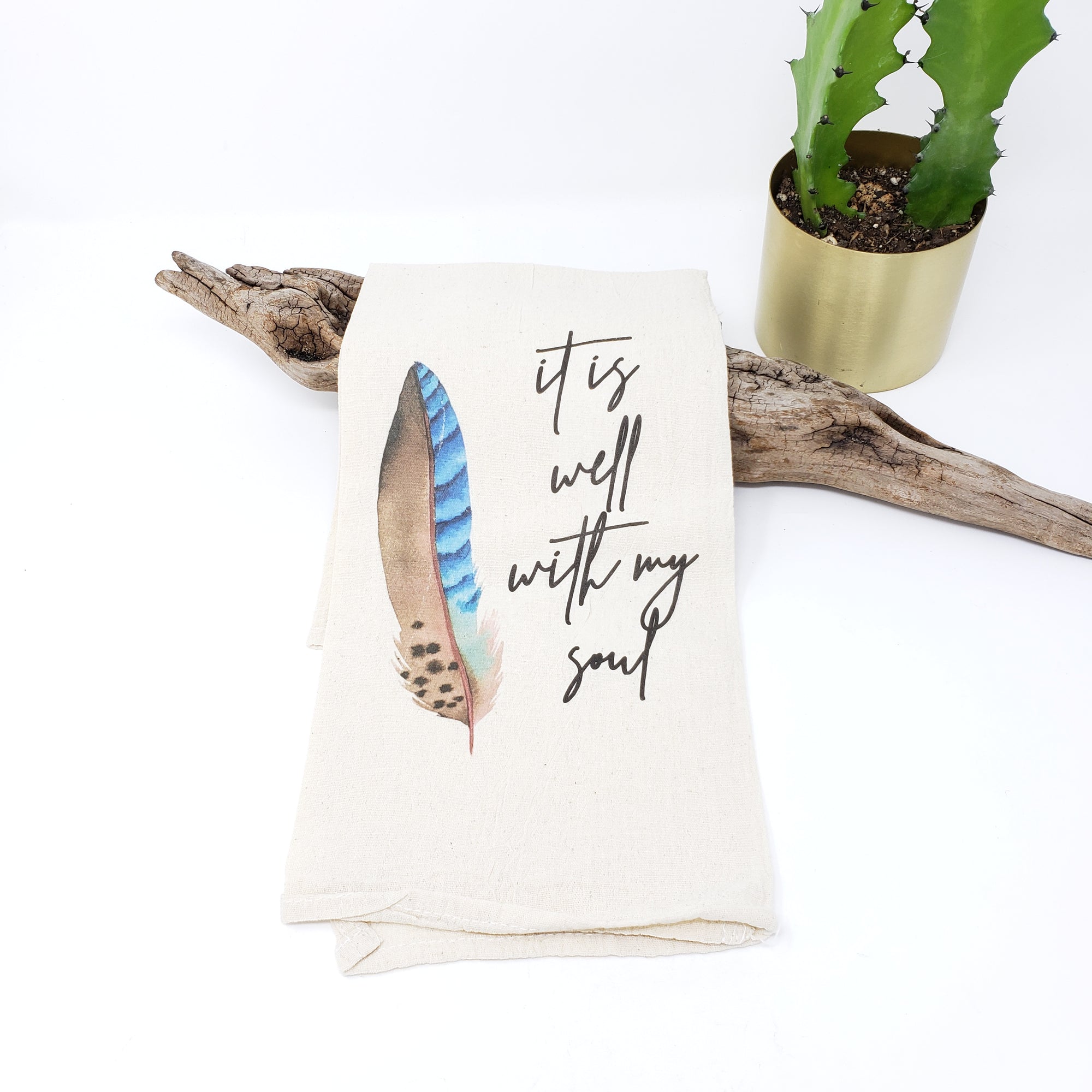 Tea Towel - It Is Well With My Soul