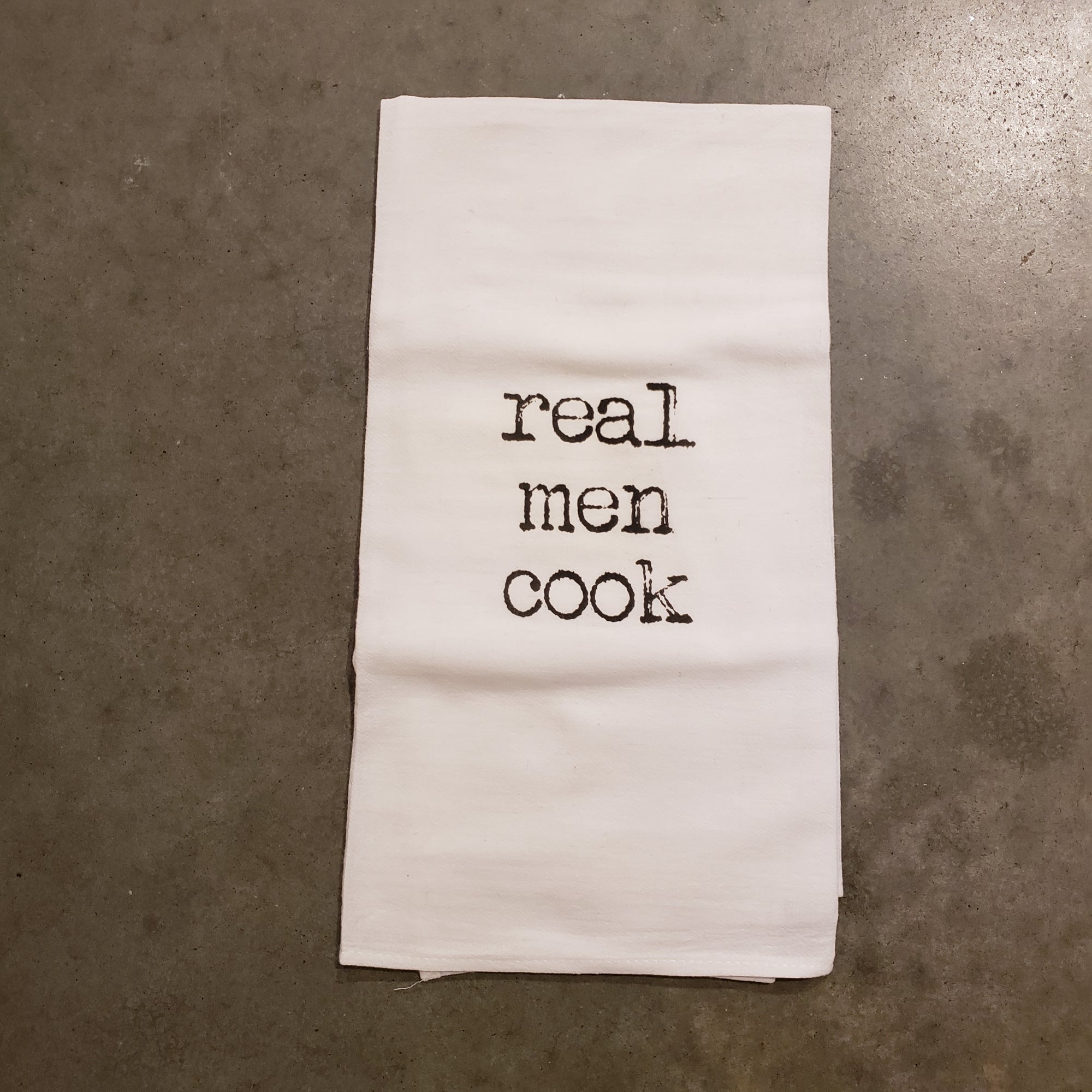 Tea Towel - Real Men Cook
