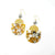 Cannes Acrylic Earrings - Gila (yellow)