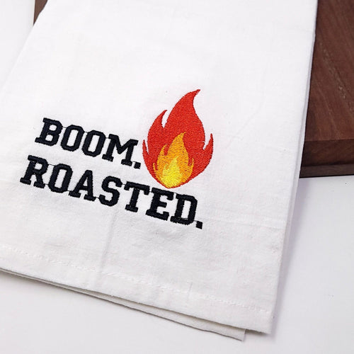 Boom Roasted Tea Towel