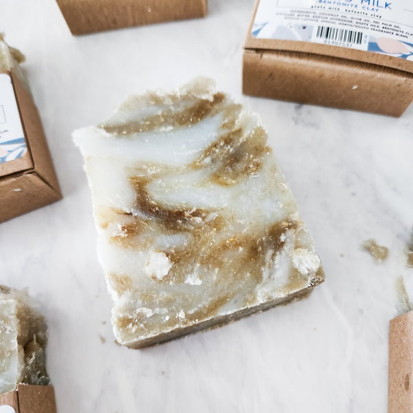 Goats Milk Natural Soap - Bentonite Clay
