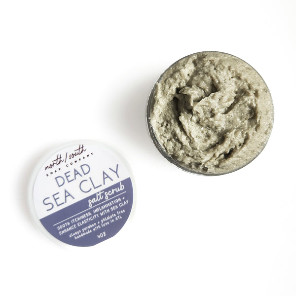 Dead Sea Clay Foaming Salt Scrub